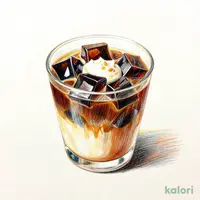 ぷるぷる珈琲ゼリーｉｎアイスカフェオレ