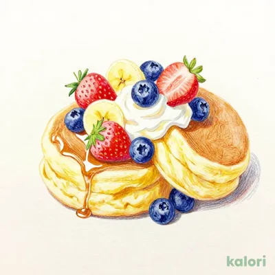 フルーツＭＩＸパンケーキ【蜂蜜入ﾒｲﾌﾟﾙ除く】