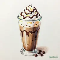 フローズンダークモカチップラテ