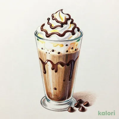 フローズンダークモカチップラテ