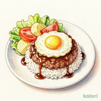 Loco Moco with Demiglace Sauce