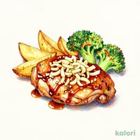 若鶏グリルすりおろし玉ねぎの醤油ソース