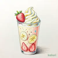 Takeout Strawberry Banana Smoothie