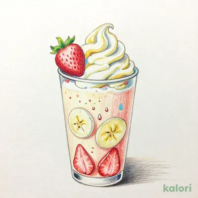 ［お持ち帰り］いちごバナナスムージー