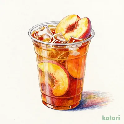 Takeout Iced Peach Tea