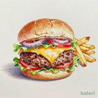 Beef100%チーズバーガー