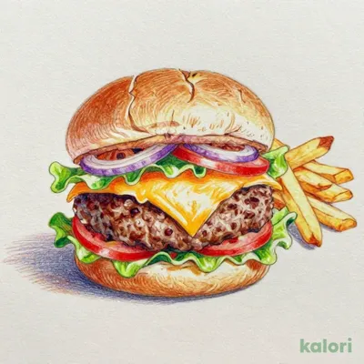 Beef100%チーズバーガー