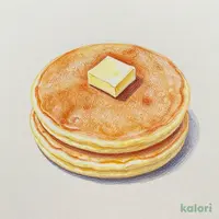 ハーフパンケーキ（1枚）温【蜂蜜入ﾒｲﾌﾟﾙ除く】