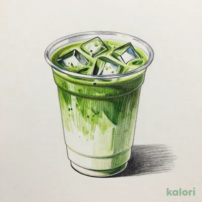 Iced Matcha Latte (Takeout)