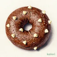 ［お持ち帰り］ベーグルココアホワイトチョコ