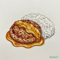低アレルゲンメニューハンバーグ＆カレープレート