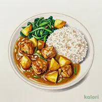 チキンたっぷりカレーセット
