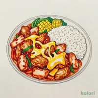 ピリ辛鶏チーズキムチセット