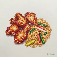 ヤンニョムチキンセット（低糖質）