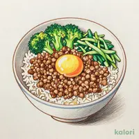 中華そぼろ丼セット