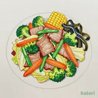 彩り肉野菜炒めセット(低糖質)