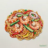 海鮮あんかけ焼きそばセット