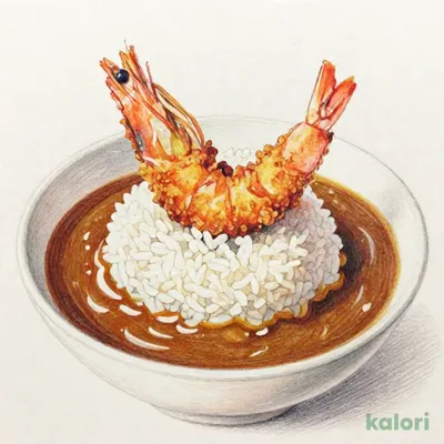 【オリジナルソース】エビフライカレー