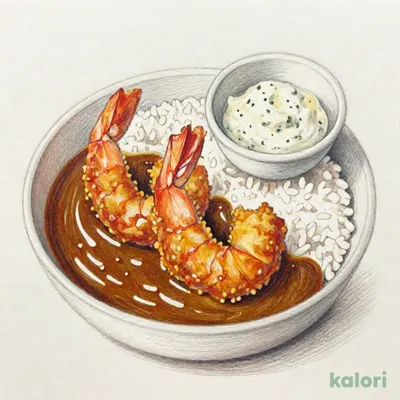 【オリジナルソース】タルタルエビフライカレー