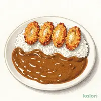 【マイカレーソース】カキフライカレー
