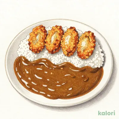 【マイカレーソース】カキフライカレー