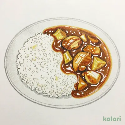 Original Sauce Simmered Chicken Curry