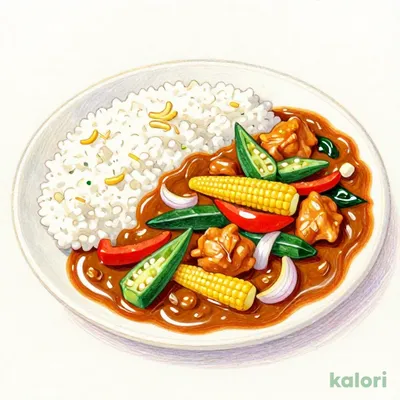 【マイカレーソース】彩り野菜チキンカレー