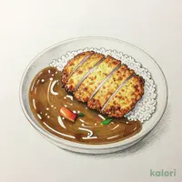 Bite-Sized Pork Cutlet Curry