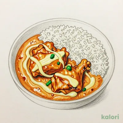 ダブルバターチキンカレー