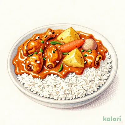 にんじゃがダブルバターチキンカレー