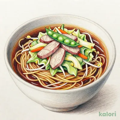 野菜たっぷりラーメン