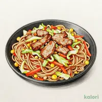 鉄板肉焼きちゃんめん