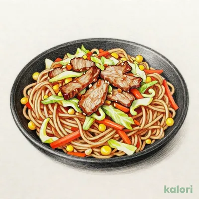 鉄板肉焼きちゃんめん