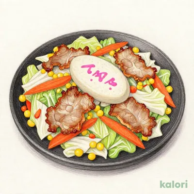 鉄板肉野菜炒め（単品）