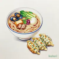 ちゃんめん餃子3ヶランチ
