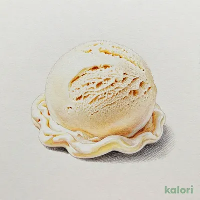 バニラアイス