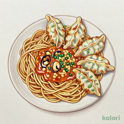 五目皿うどん餃子セット