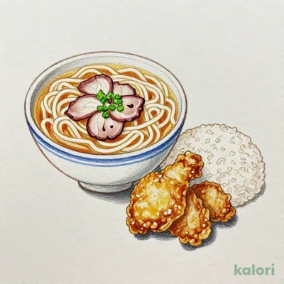 唐揚げチャーハンランチ