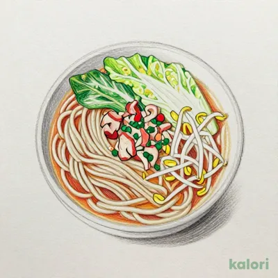 小さな野菜たっぷりちゃんめん