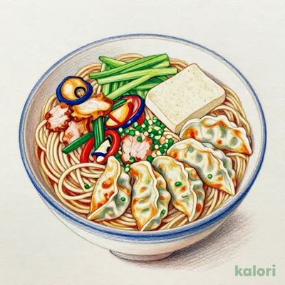 野菜たっぷりちゃんめん餃子セット