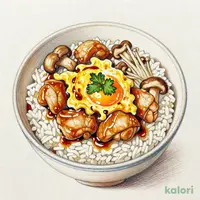 きのこ親子丼 (特盛)
