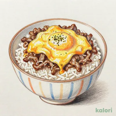 とろ～りチーズ牛とじ丼 (小盛)