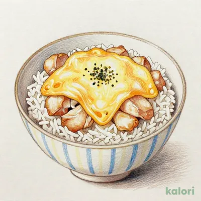 とろ～りチーズ親子丼 (小盛)