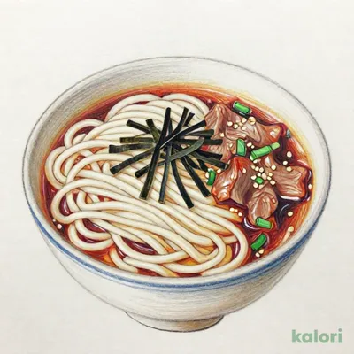 旨辛牛肉つけうどん (特盛)