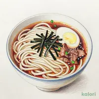 月見温たま旨辛牛肉つけうどん (大盛)