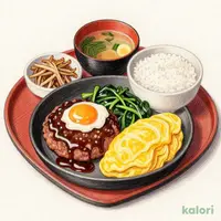 温たま
和風デミハンバーグ定食 (大盛)