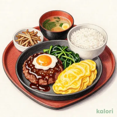 温たま
和風デミハンバーグ定食 (大盛)