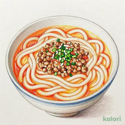 痺辛麻辣担々うどん (並盛)