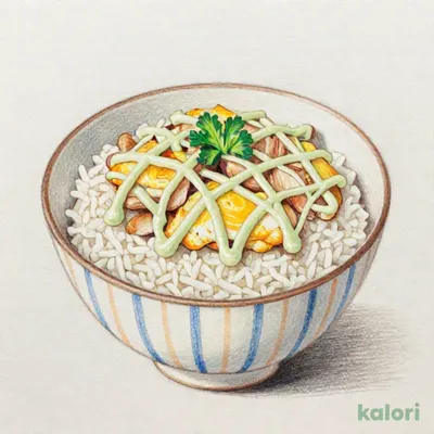 わさびマヨ親子丼 (小盛)