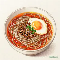 温たま担々そば (小盛)